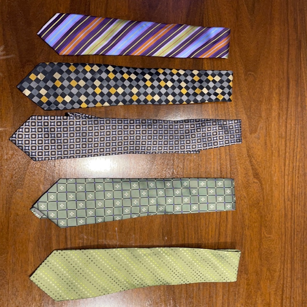 Brands differ for each tie so message for question